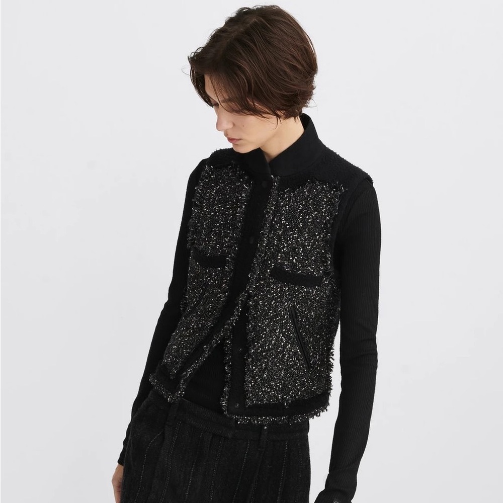 Rag & Bone Judith Tweed Vest